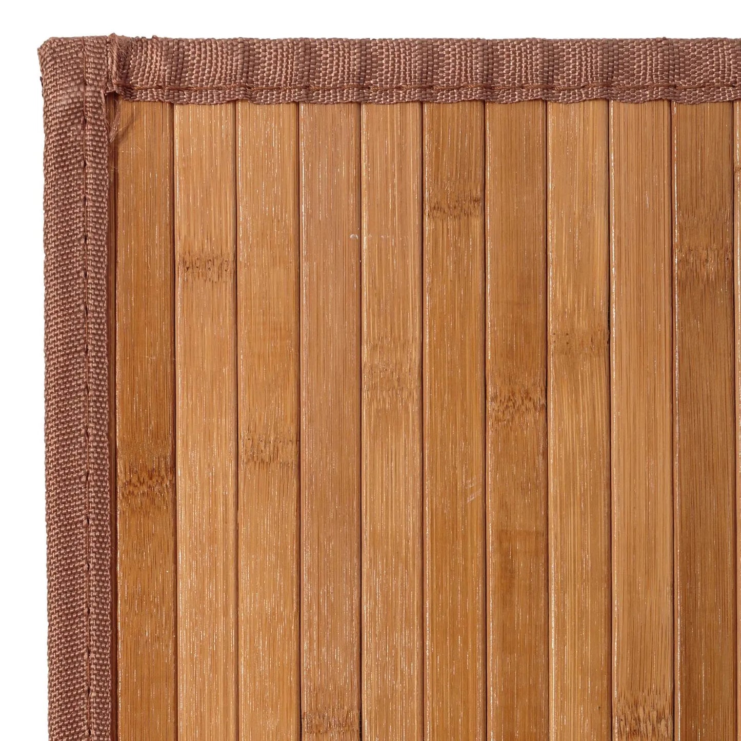 DAMDAM GO Alfombra Antideslizante, Alfombra de Madera de Bambú, Antimanchas, Resistente a la Humedad, para Salón, Dormitorio, Cocina, Baño, Pasillo