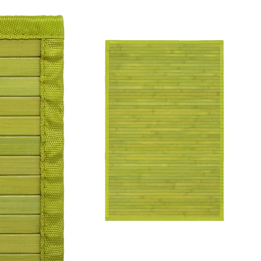 DAMDAM GO Alfombra Antideslizante, Alfombra de Madera de Bambú, Antimanchas, Resistente a la Humedad, para Salón, Dormitorio, Cocina, Baño, Pasillo
