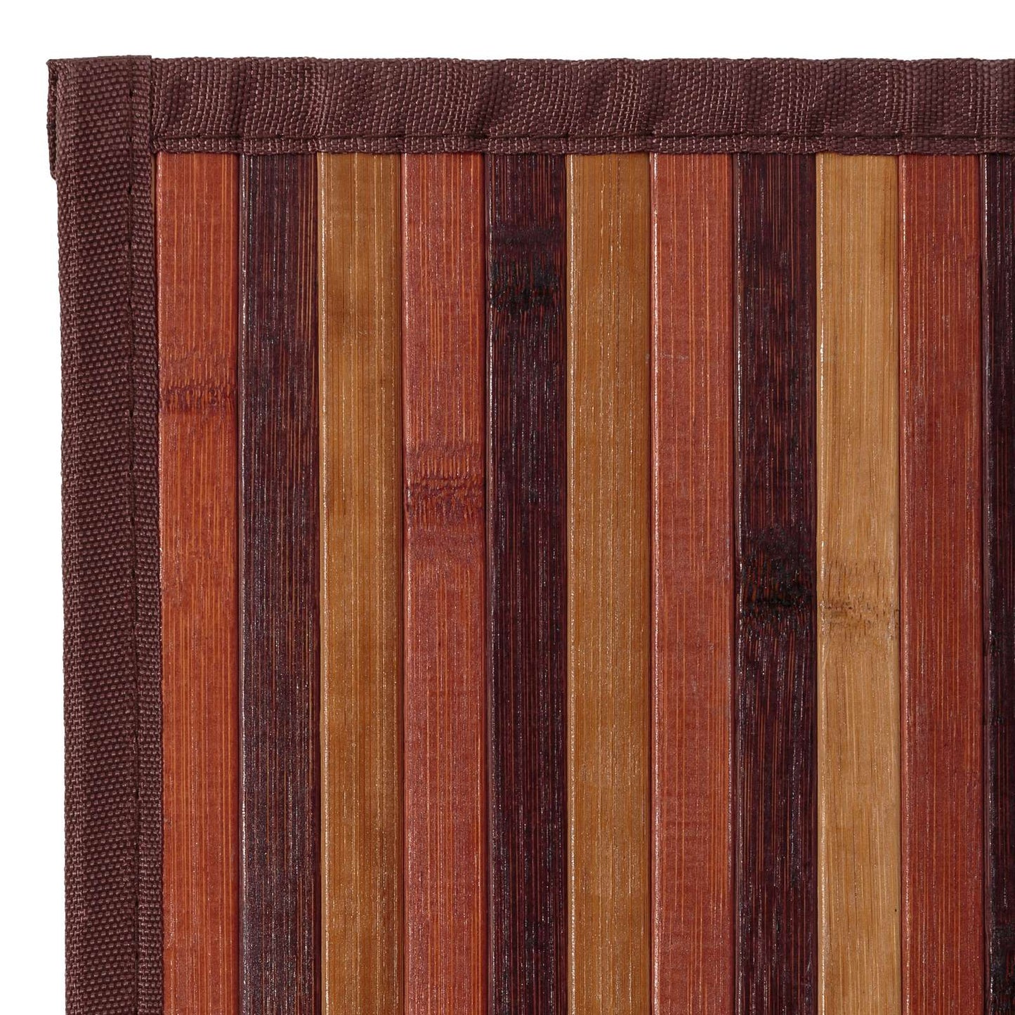 DAMDAM GO Alfombra Antideslizante, Alfombra de Madera de Bambú, Antimanchas, Resistente a la Humedad, para Salón, Dormitorio, Cocina, Baño, Pasillo