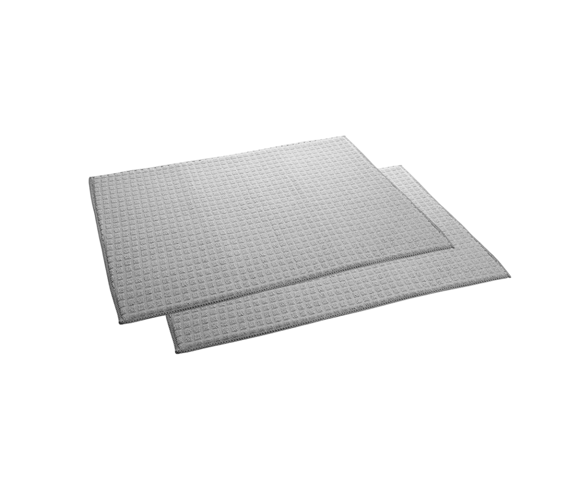 Ecurre Vajialla Microfibra, Alfombrilla de Secado de Platos, Secado Rápido, Pack 2 Unidades
