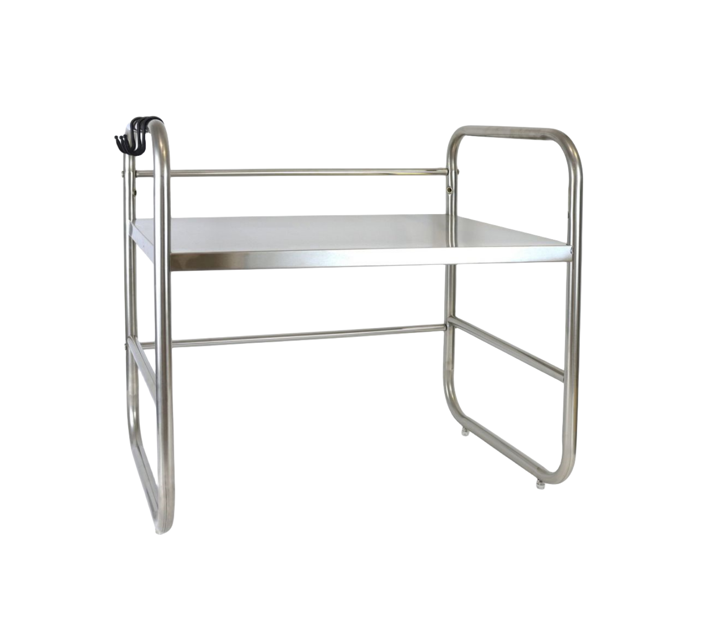 DAMDAM GO Estanteria Microondas Acero Inoxidable, Soporte Microondas para Encimera de Cocina