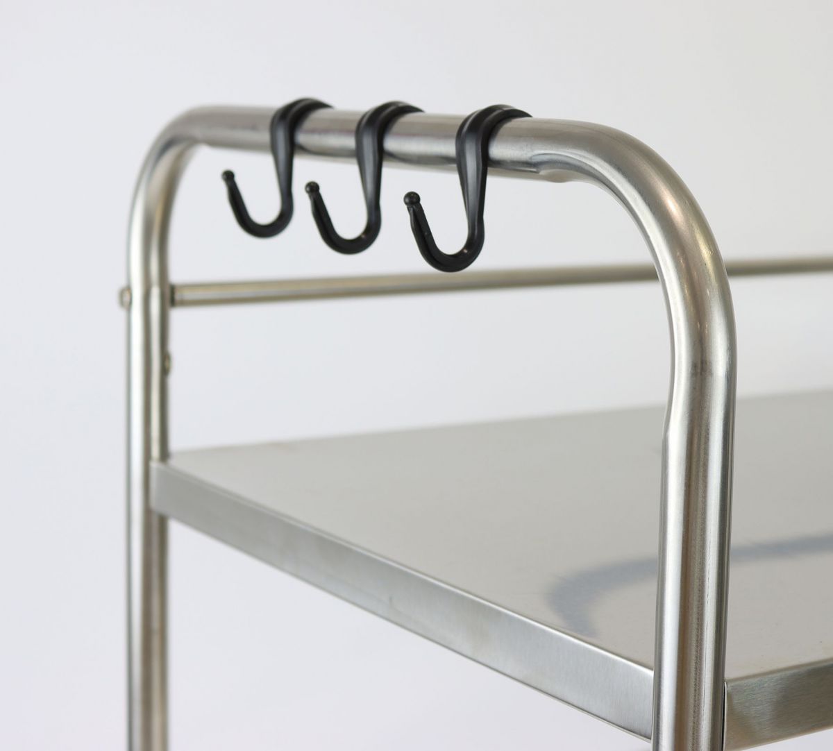 DAMDAM GO Estanteria Microondas Acero Inoxidable, Soporte Microondas para Encimera de Cocina