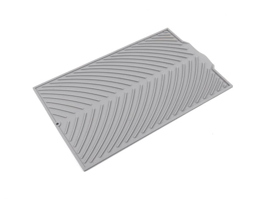 Alfombrilla Escurreplatos Silicona, Esterilla Para Escurrir Linea Antideslizante