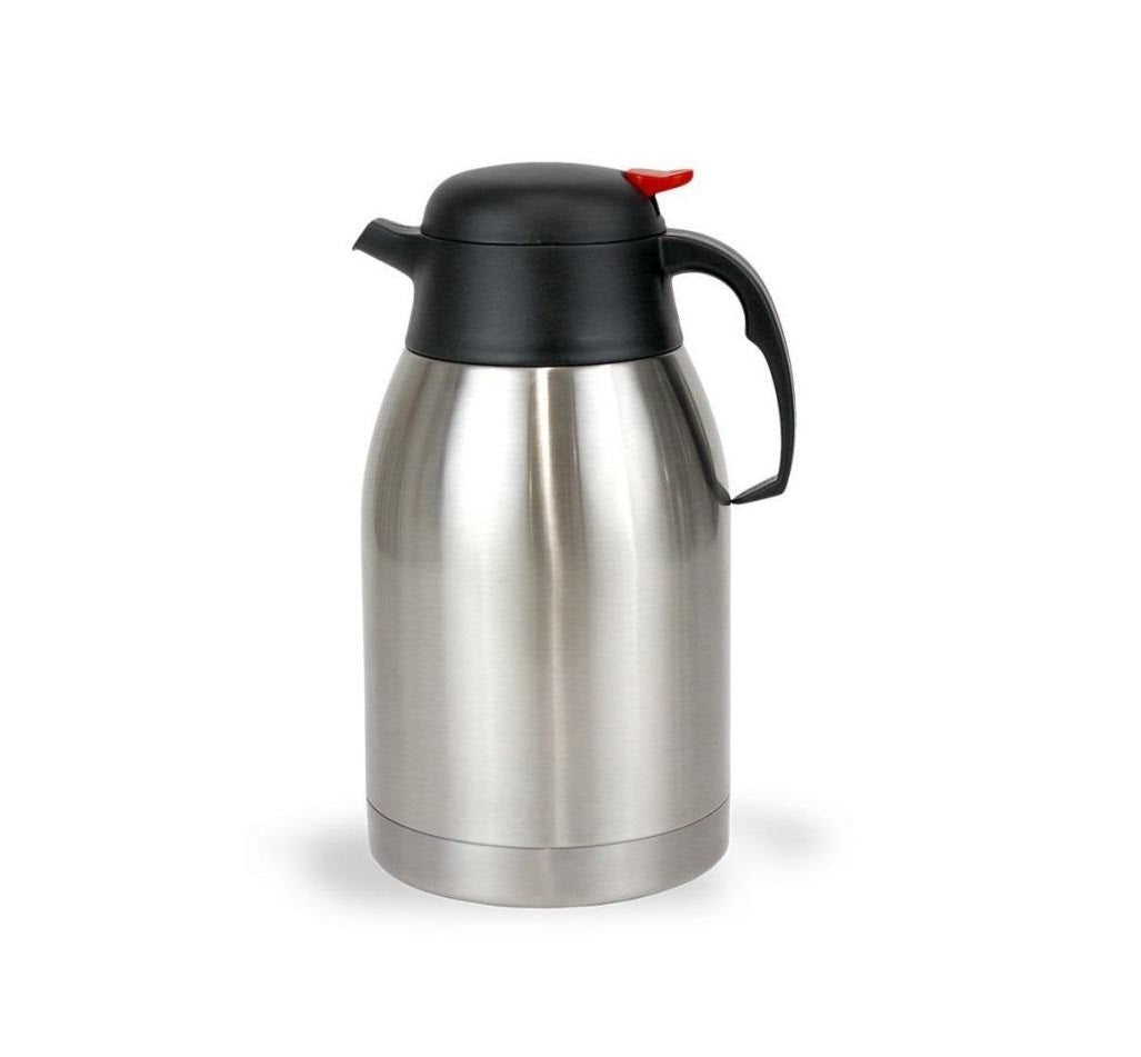 Jarra Térmica de Acero Inoxidable de 2/L, Termo de Té y Café Para Catering, Tetera con Aislamiento al Vacío