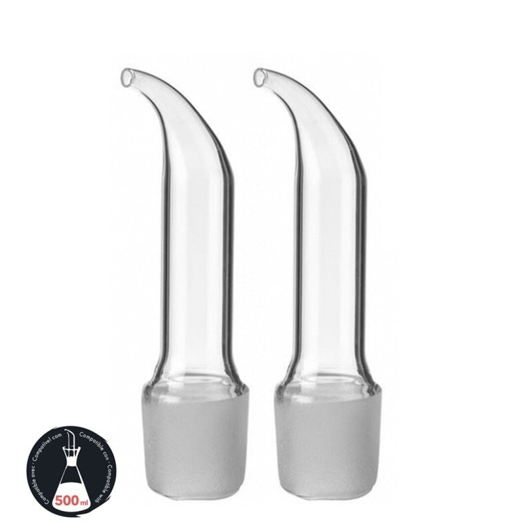 SET 2 BOQUILLA DE  ACEITERA, RECAMBIO TAPON ANTIGOTEO 250 ml y 500 ml