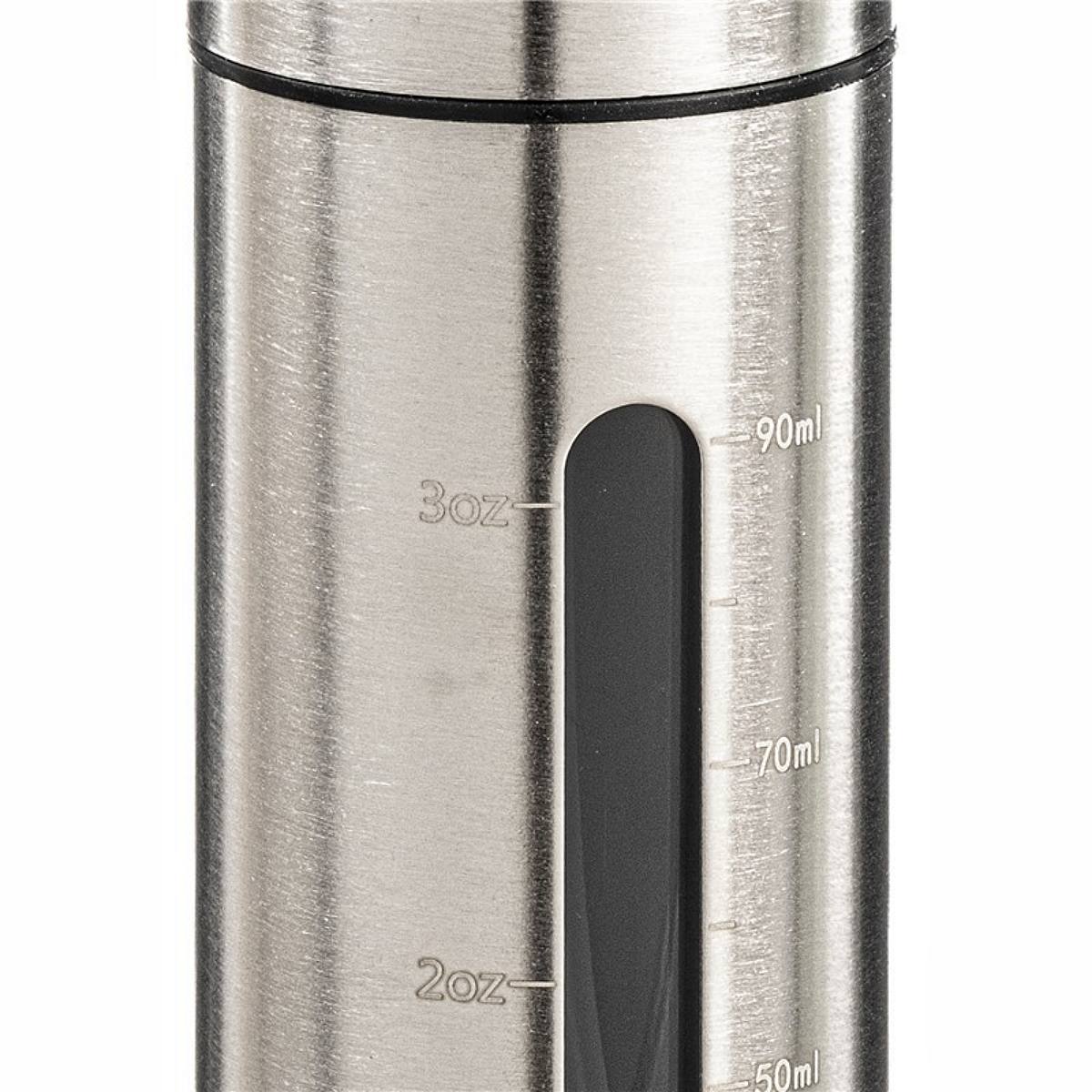 Aceite de Spray Cristal, Aceitera Para Cocina Acero Inox, Para Ensalada, Barbacoa, Hornear en la Cocina