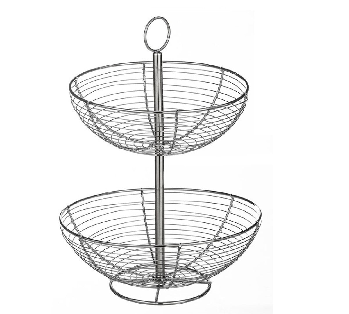 Frutero de 2 altura para cocina 29,50 x 29,50 x 41 cm