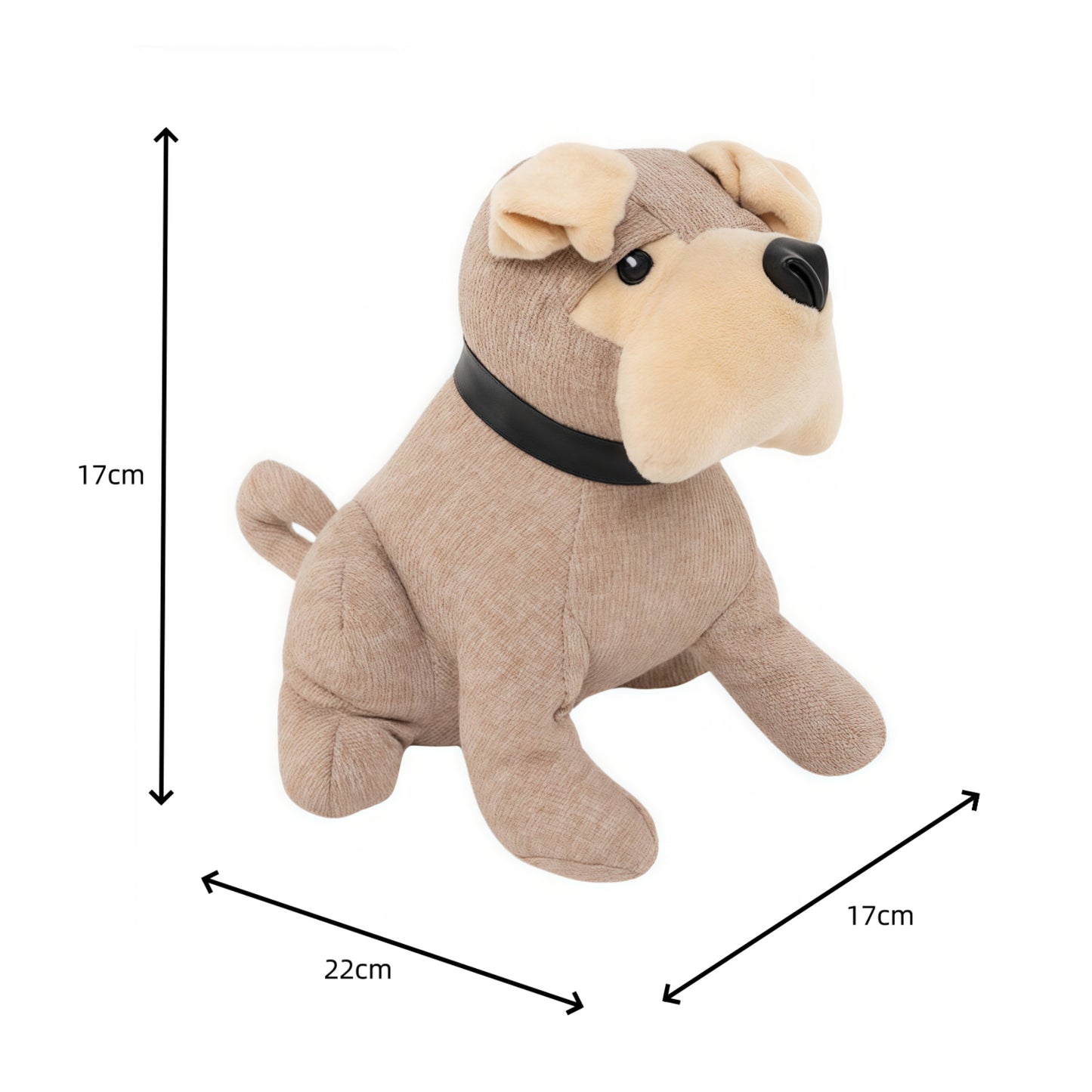 Tope de Puerta Antigolpe, Tope de Puerta con Diseño de Perro, Protección para Paredes y Mascotas, Diseño Divertido Protege tu Hogar