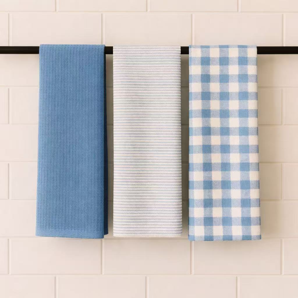 Paño de Cocina de Alta Calidad, Absorbente y Resistente, Diseño Elegante para Cocina, Juego de Trapos Suaves, 50 x 50 cm