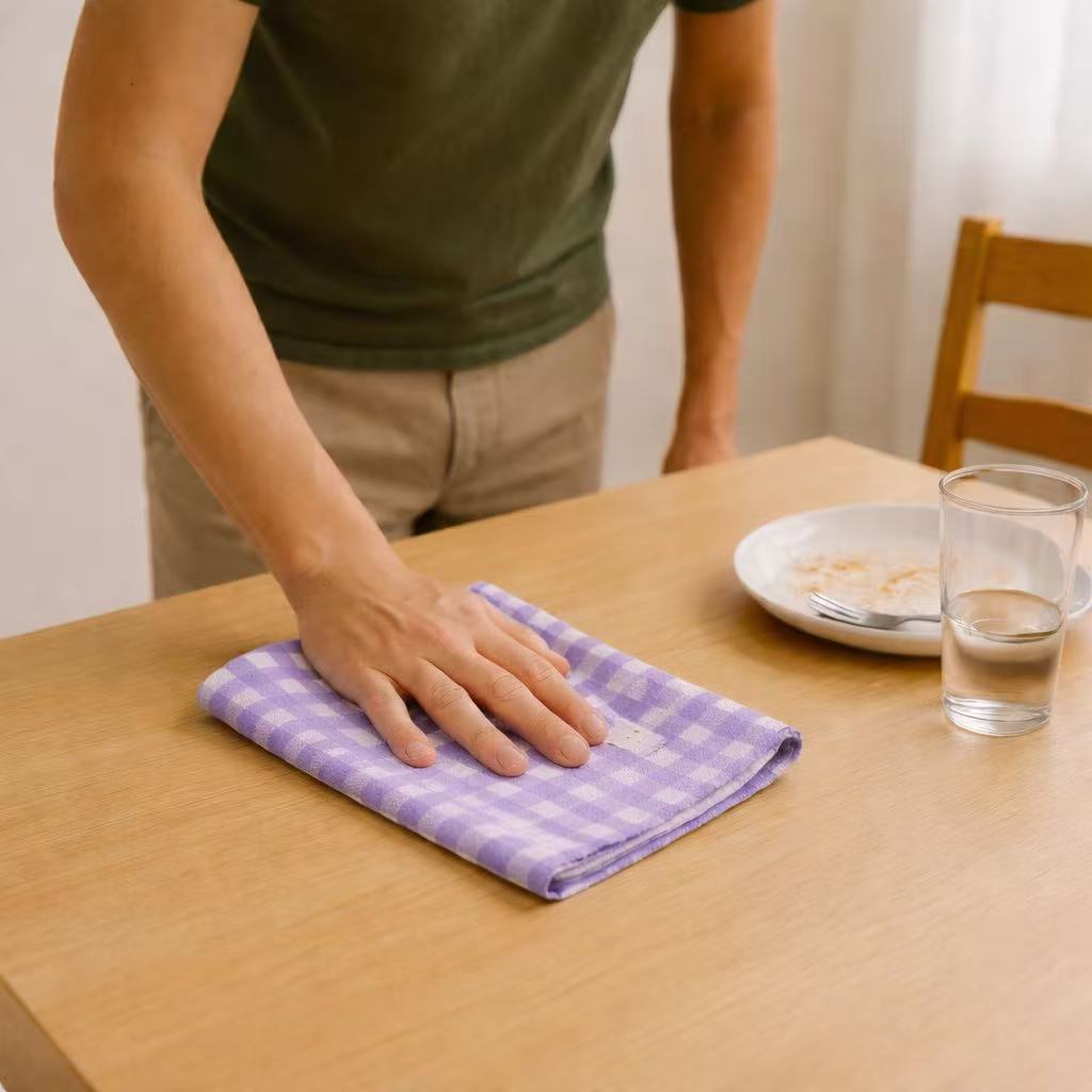 Paño de Cocina de Alta Calidad, Absorbente y Resistente, Diseño Elegante para Cocina, Juego de Trapos Suaves, 50 x 50 cm