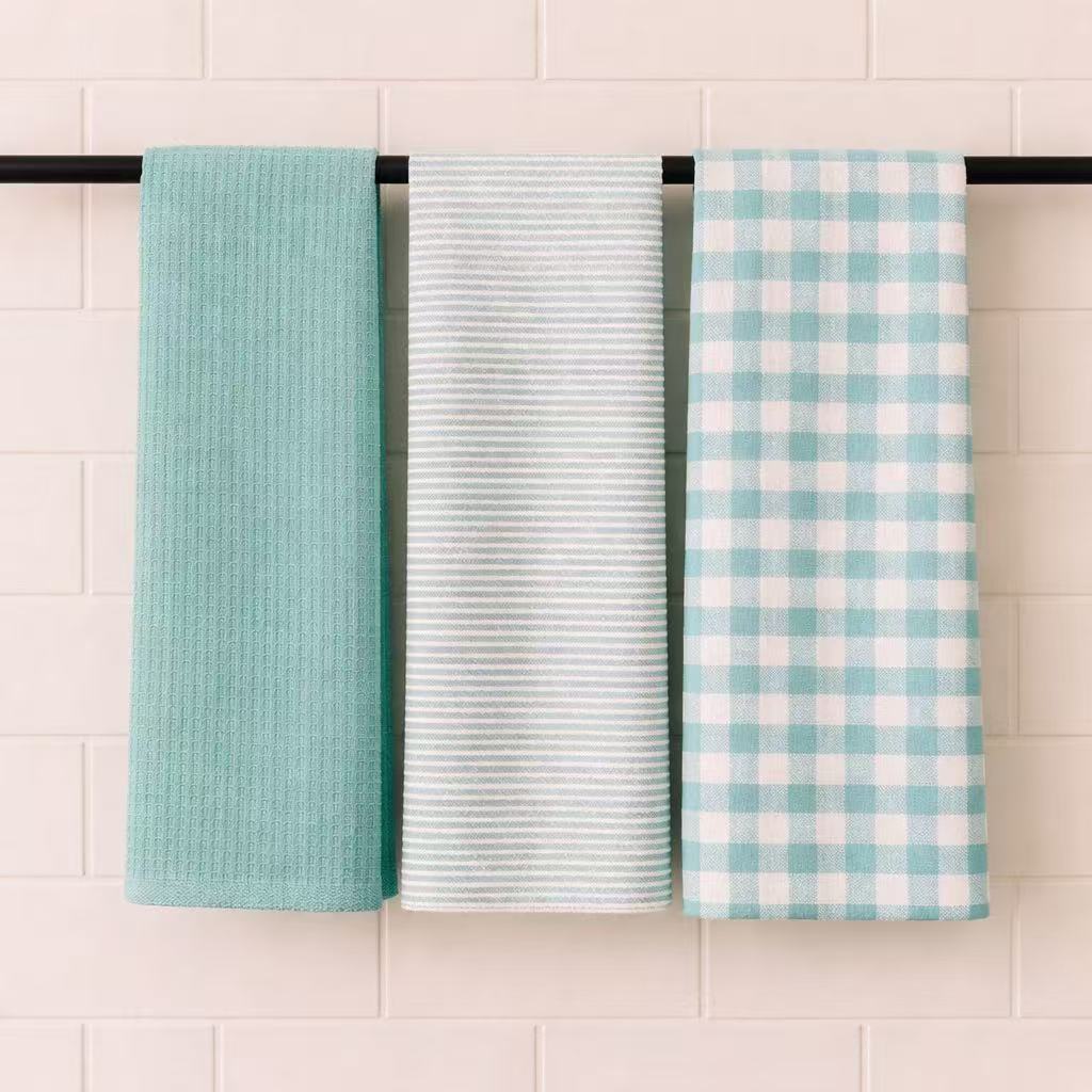 Paño de Cocina de Alta Calidad, Absorbente y Resistente, Diseño Elegante para Cocina, Juego de Trapos Suaves, 50 x 50 cm