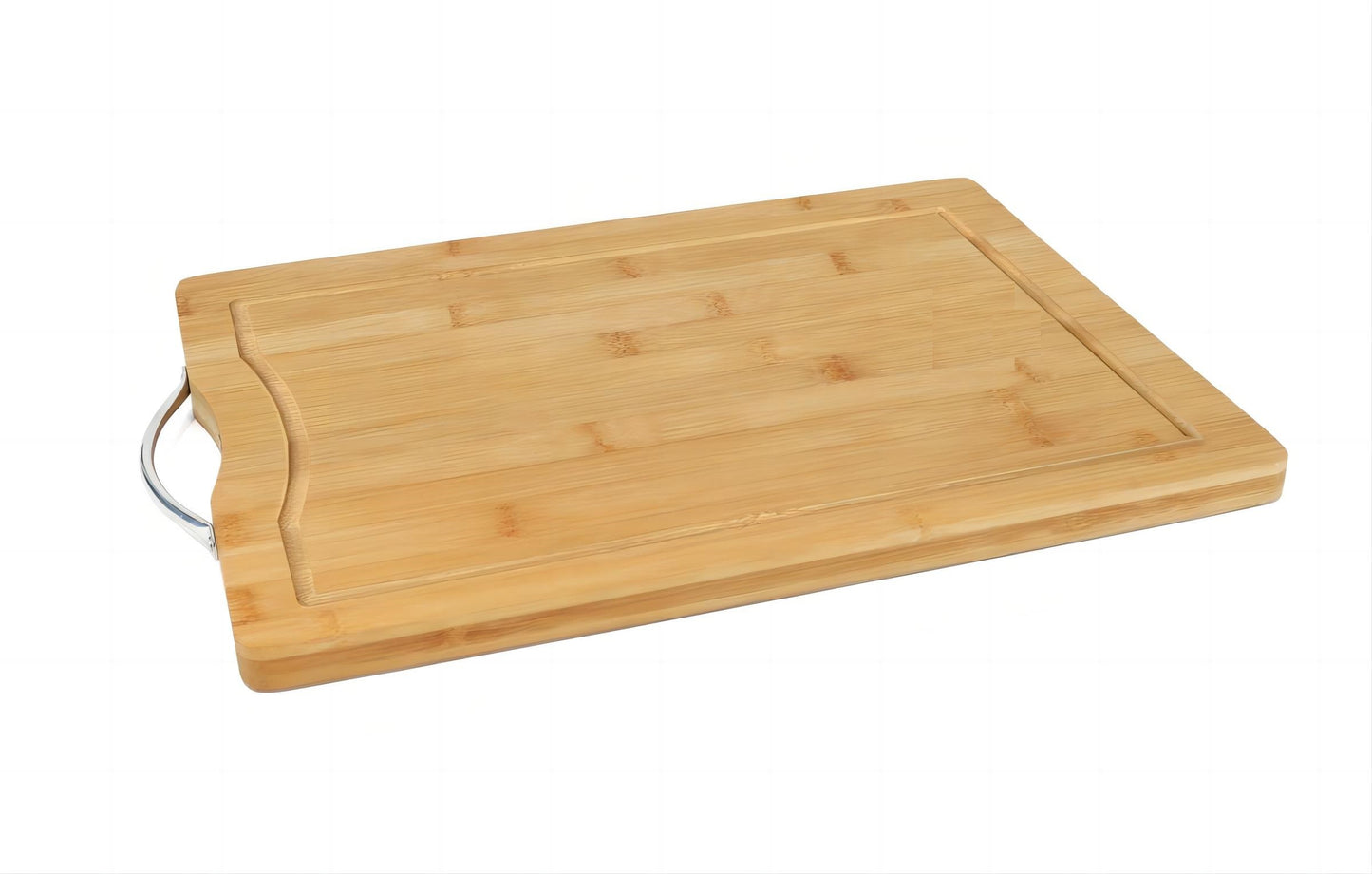 Tabla Cortar Cocina Madera Bambu con Soporte Juego de 3 Tablas
