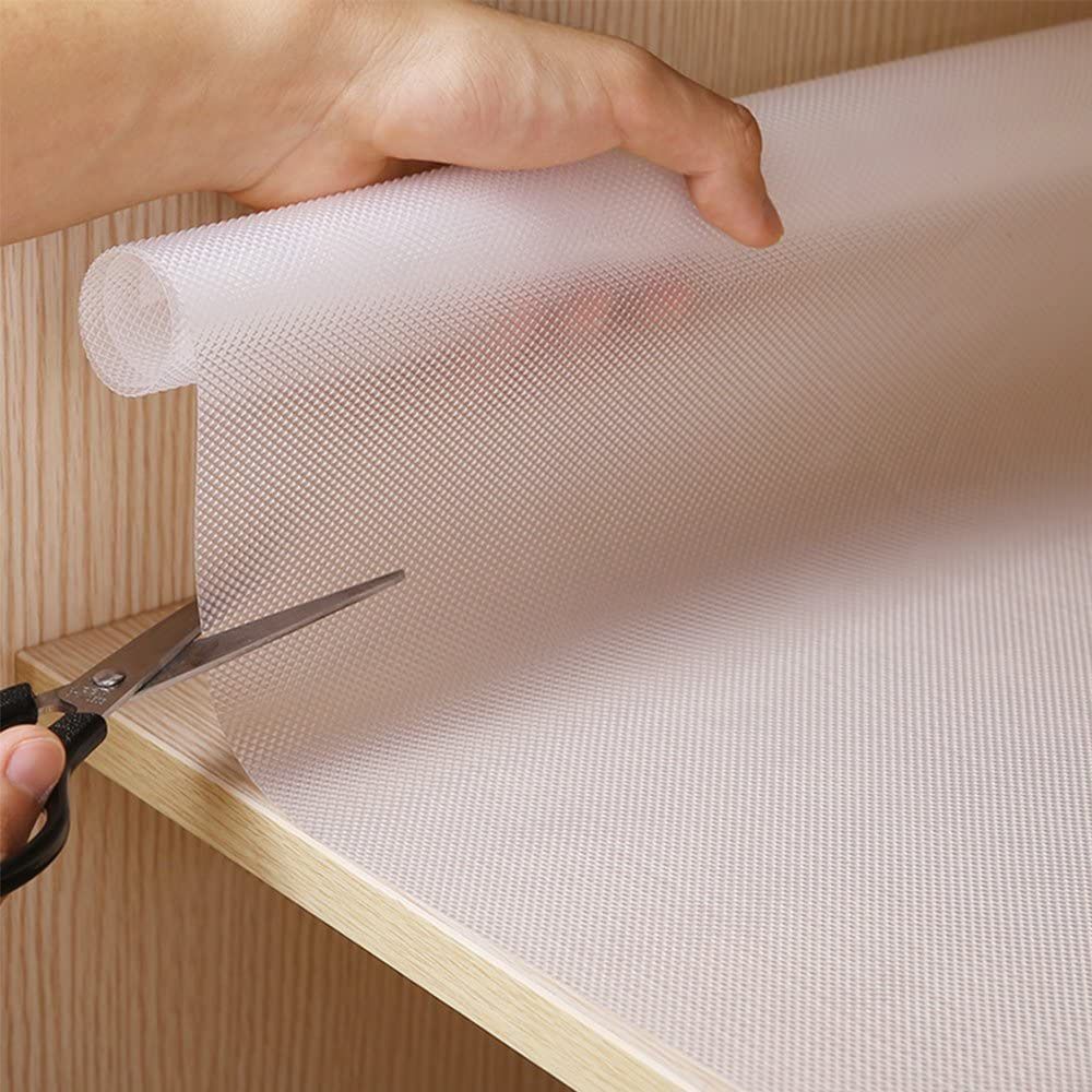 Alfombrilla para Cajón Protector Cajones Cocina, Rollo Antideslizante Pack x 2 (Material: Eva)