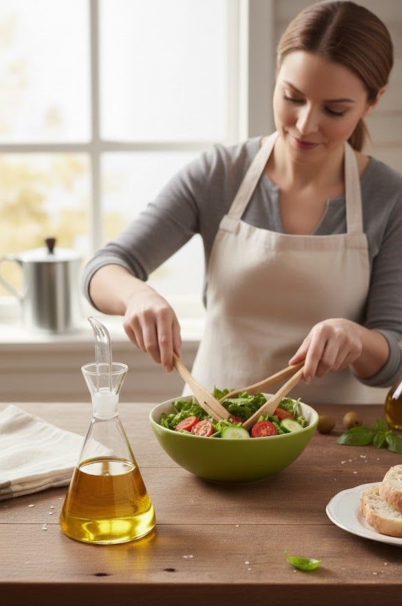 Aceitera Antigoteo Cristal 250 CC en Caja, 250ml