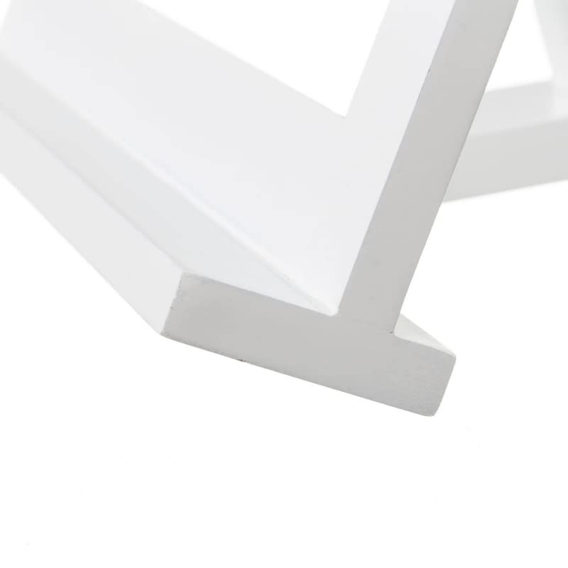 Atril Blanco de Madera de 24x30x7 cm