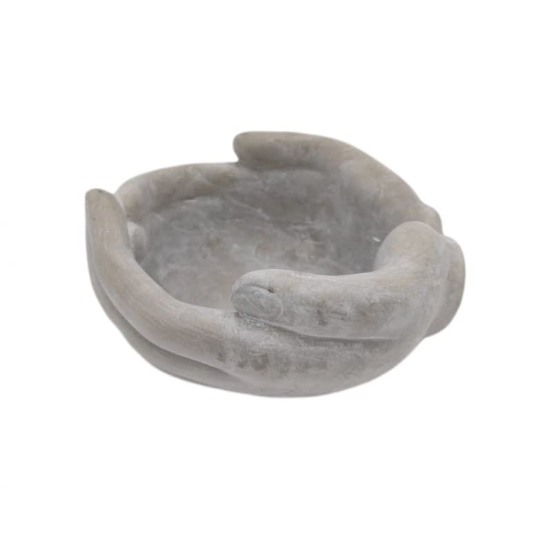 imori Portavelas Manos Cemento 17,5x15x9cm