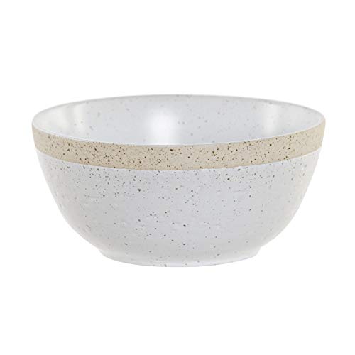 Pack 4 Bol gres Mate Blanco 700ml