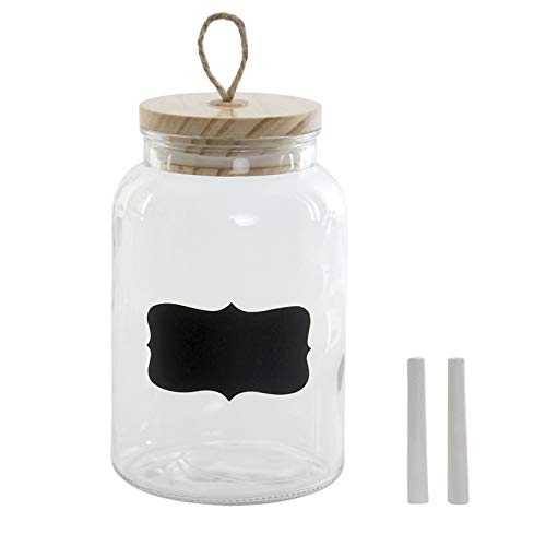 Bote Cristal de Cocina con Pizarra 1500 CC