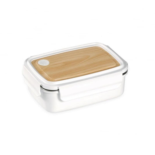 DAMDAM GO - Fiambrera de Plastico y Acero Inoxidable - Tupper Para Alimentos Con Cuchara