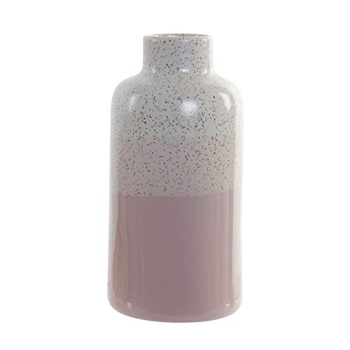 Jarrón Porcelana Bicolor Moderno para decoración 24 cm