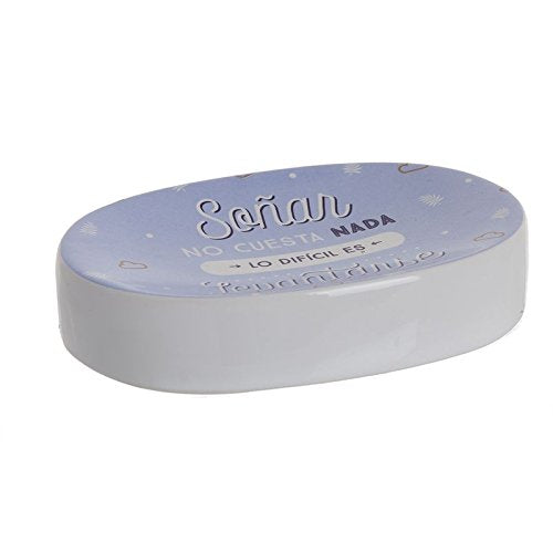 Set de baño con Frase Original de cerámica para Cuarto de baño