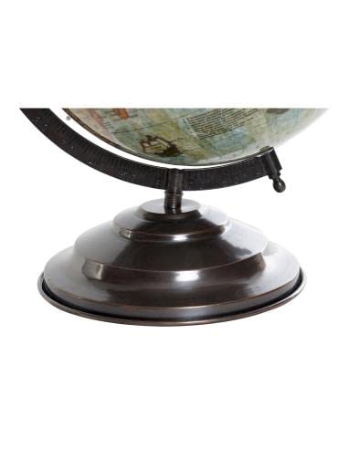 Bola del Mundo,Terraqueo Azul 35 cm