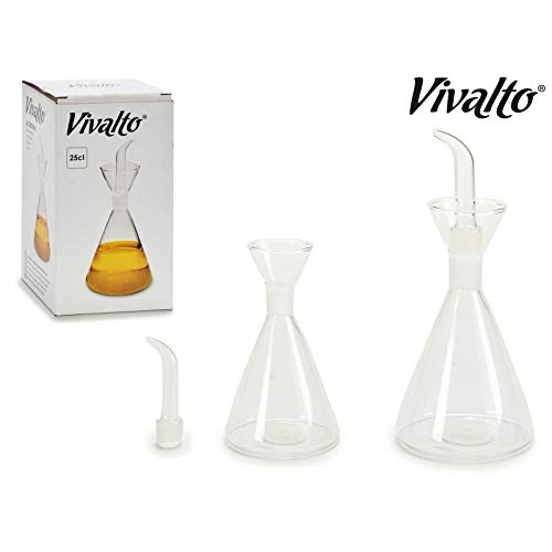 Aceitera antigoteo Cristal de 250 ml