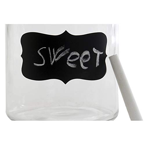 Bote Cristal de Cocina con Pizarra 1000 CC