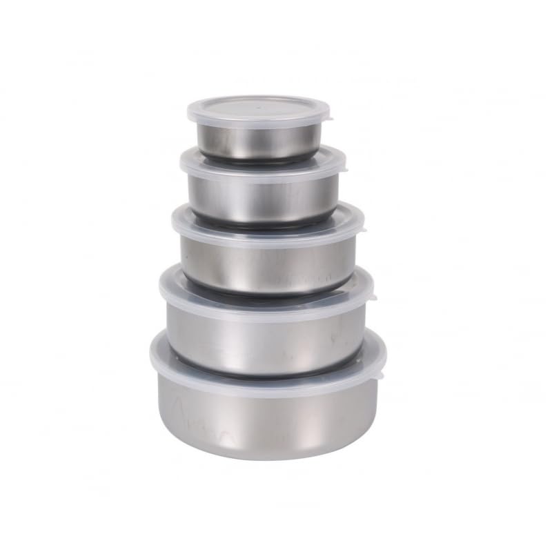 DAMDAM GO - Set de 3 fiambreras de Cristal con Tapa - herméticos antifugas para Horno microondas congelador y lavavajillas