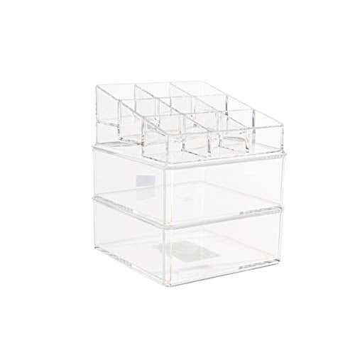 Organizador acrilico de cosméticos 11 Compartimentos para baño