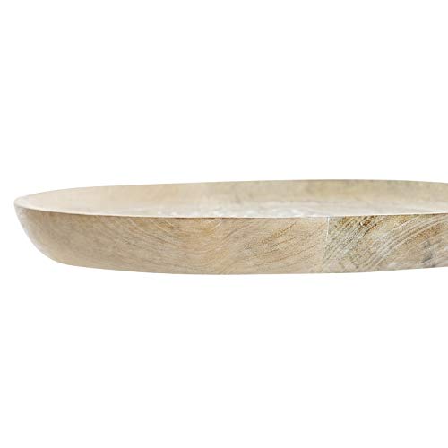 Bandeja vaciabolsillos de Madera Mango Tallado Mano Fatima
