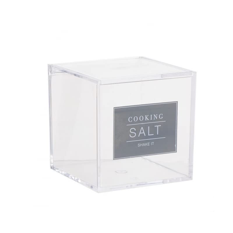 Azucarero y salero doble con cuchara ACRILICO