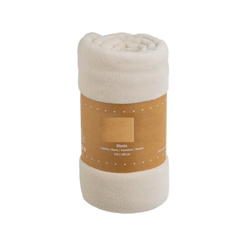 DAMDAM GO Manta De Sofá Suave y Calido, Manta Polar para Cama 100% Poliester 130x160 cm