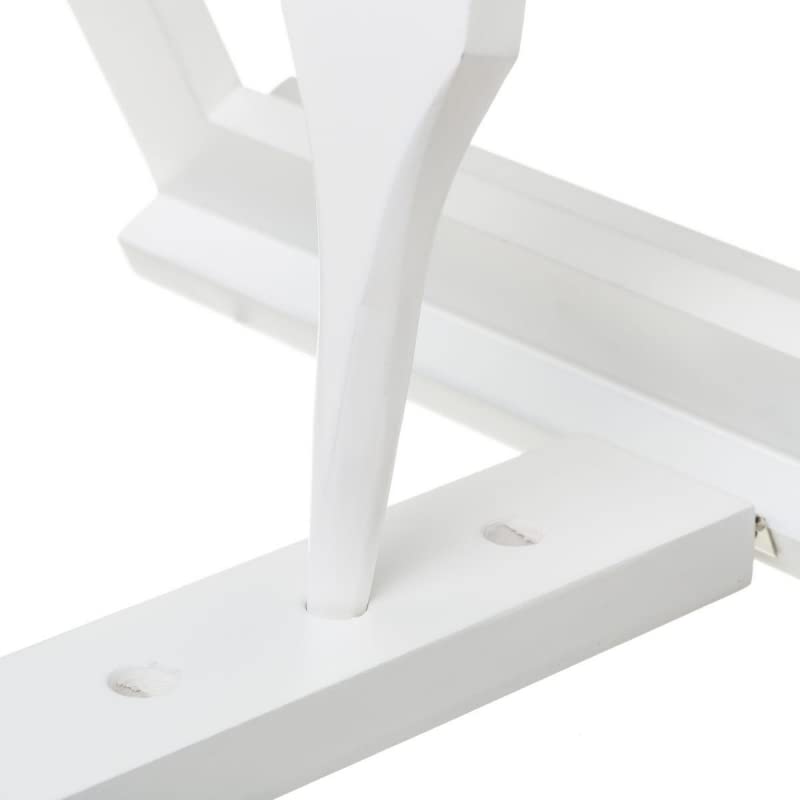 Atril Blanco de Madera de 24x30x7 cm