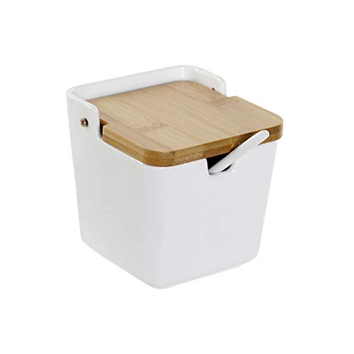 Azucarero y salero doble con cuchara ACRILICO