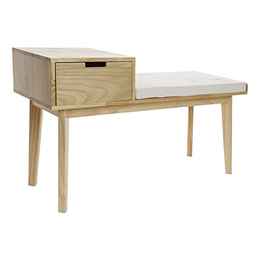 Mueble descalzador de Pino 100x35x57 cm