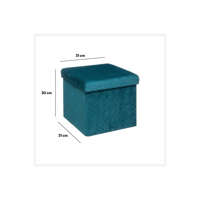 Puff pongotodo almacenaje Plegable Cuadrado