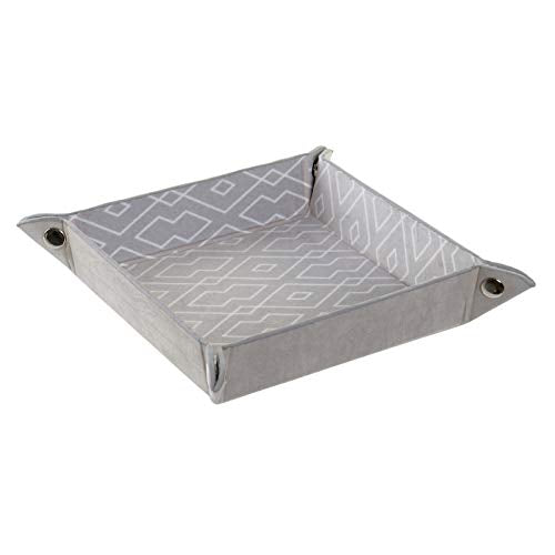 Vaciabolsillos Tela Cartón Flocado, 17 X 17 X 4 Cm, Materiales Varios, Multicolor