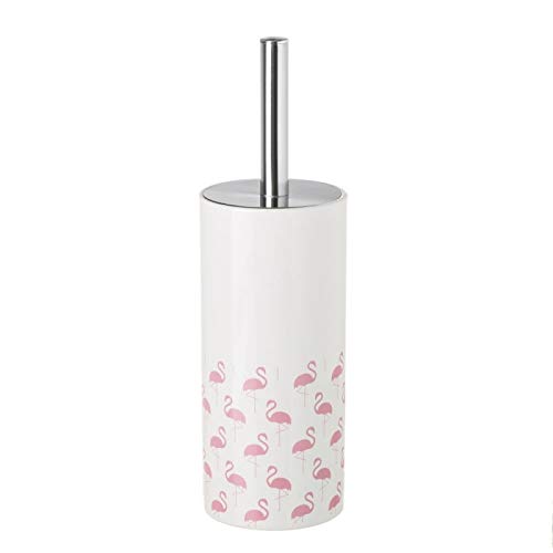 Conjunto Set baño 3 Piezas Ceramica de framencos Rosa Blanco