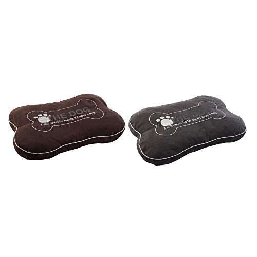 Camas de Mascotas de Algodon en Forma de Hueso 75 cm