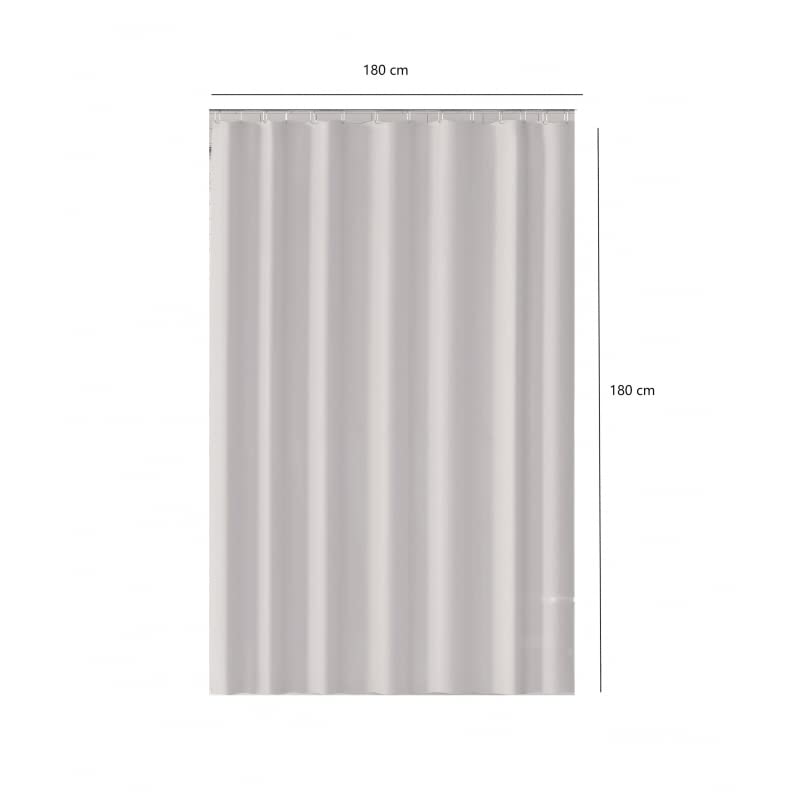 Cortina de baño poliéster Cortina de Ducha Impermeable para Cuarto de baño 180x180 cm