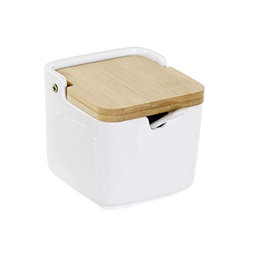 Azucarero y salero doble con cuchara ACRILICO