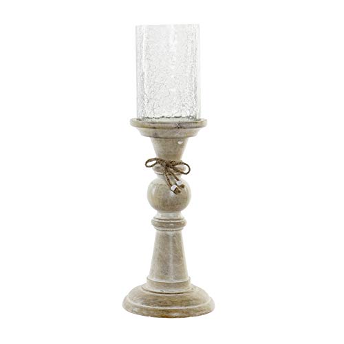 Portavela de Madera Mango clásicos para decoración