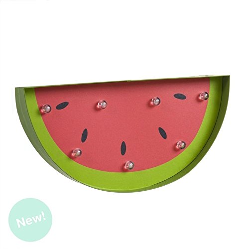 Mural Metal Sandia 7 Leds Decorativa