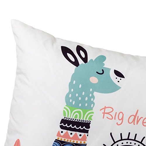 Juego de 2 Cojín de Cactus Blanco de poliéster étnico para Dormitorio Vitta