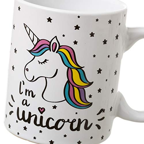 Pack 4 Tazas Ceramica Fancy Unicornio