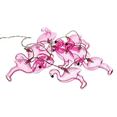 Guirnalda 18 Leds flamencos Rosa