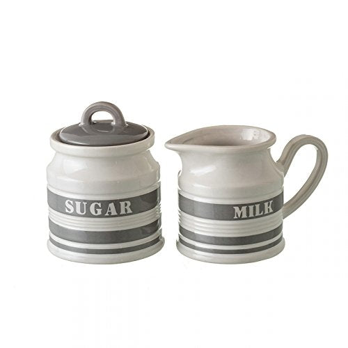 Azucarero y lechera Urban Stoneware 11,40 x 6,80 x 8 cm