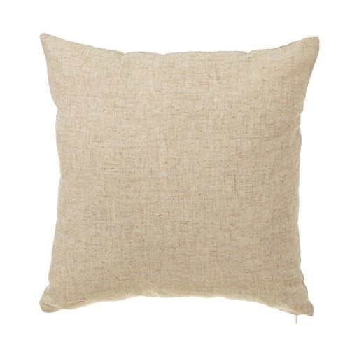 Cojín romantico corazon "delicious" beige 45x45 cm