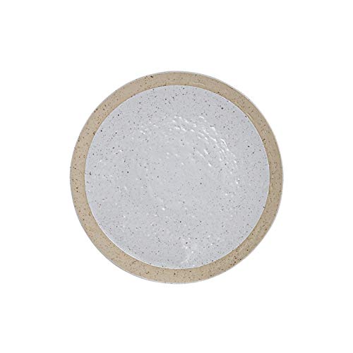 Plato gres Mate Blanco 21x21x2 cm